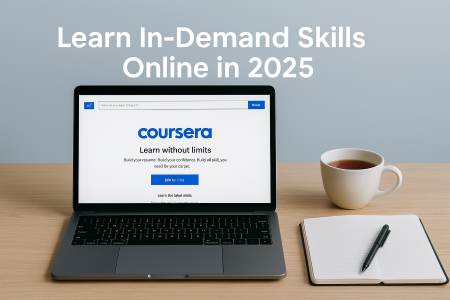 Coursera as one of the best platforms to learn digital skills